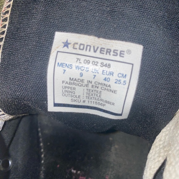 Printed Converse - Picture 6 of 6